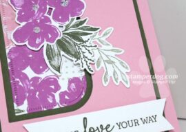 Regal Flora Peeking Window Card