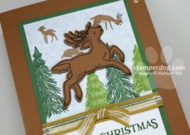 Reindeer Christmas Card