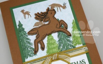 Reindeer Christmas Card