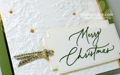 Vanilla Christmas Trees Card