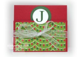 Easy Last Minute Gift Card Holder
