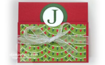 Easy Last Minute Gift Card Holder