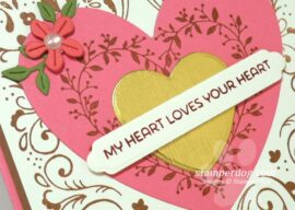 Golden Heart Valentine