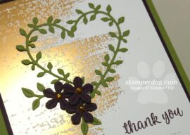 Easy and Elegant Thank You Card