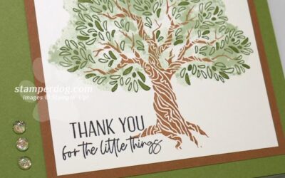 Twisted Tree Thank You Card