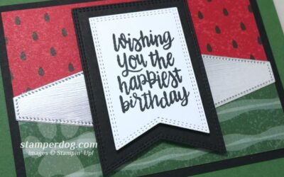 Watermelon Birthday Card