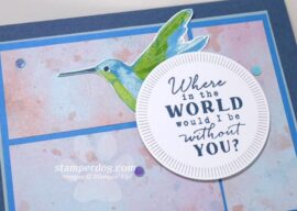 What Would You Do with this Hummingbird Card?