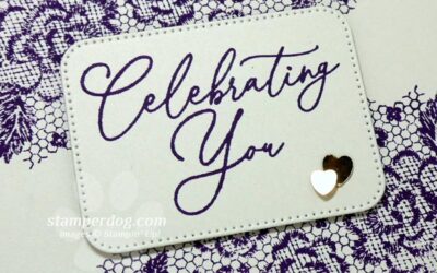 Purple Wedding Card