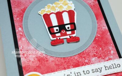 Poppin’ In to Say Hello Card