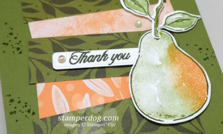 I Like This Pear Thank You Card