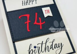 Birthday Card with Numbers