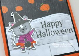 Just One More Halloween Cat Card