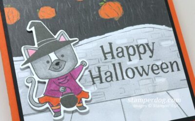 Just One More Halloween Cat Card