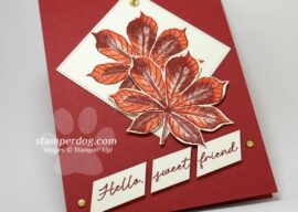 Fall Friend Card
