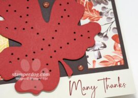 Sneak Peek Many Thanks Card