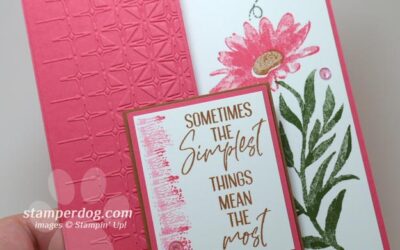 Simple Summer Thank You Card