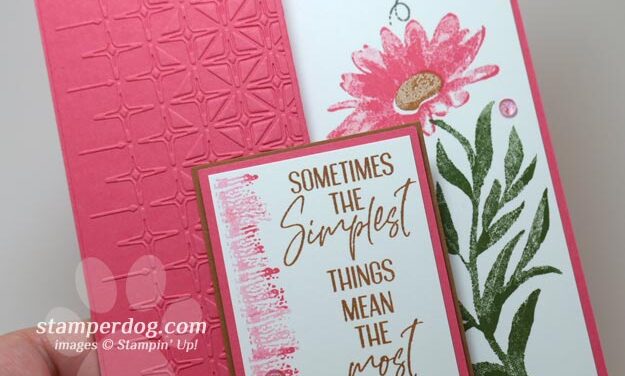 Simple Summer Thank You Card