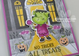 Young Frankenstein Halloween Card
