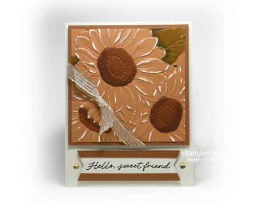 Sunflower Card for a Sweet Friend