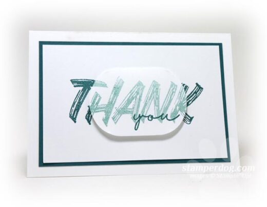 Super Simple Thank You Card