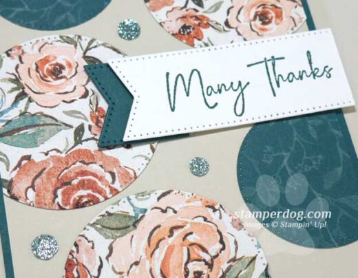 Circle Thanks Card