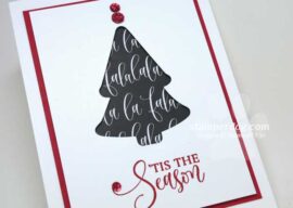 Easy Elegant Christmas Card