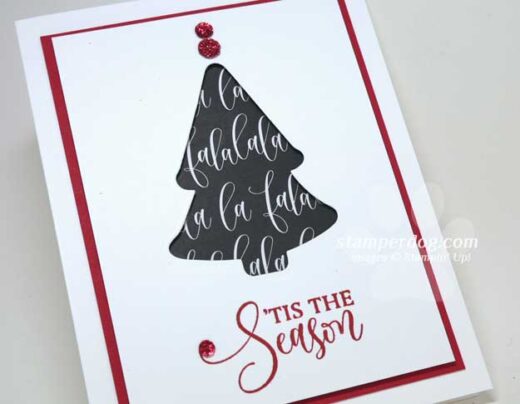 Easy Elegant Christmas Card