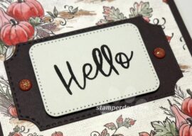 Let the Patterned Paper Do the Work