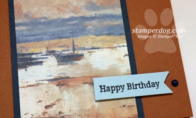Quick and Easy Scenic Birthday Card