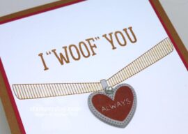 Puppy Valentine Card