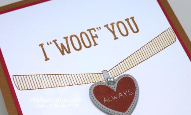 Puppy Valentine Card