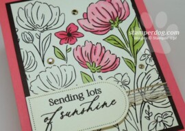 Sending a Flowery Sunshine Card