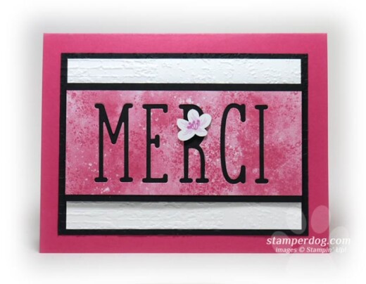 French Thank You Card