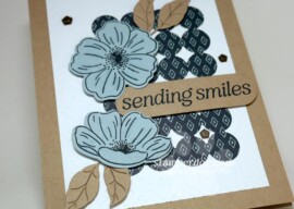 Blue Smiles Card & Sweet Treats