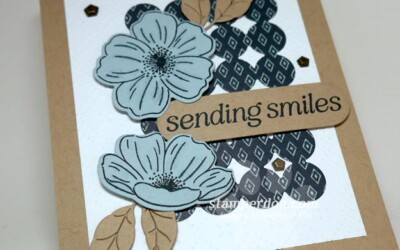 Blue Smiles Card & Sweet Treats