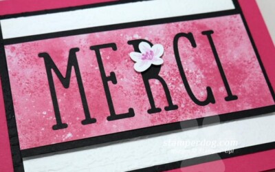 French Thank You Card