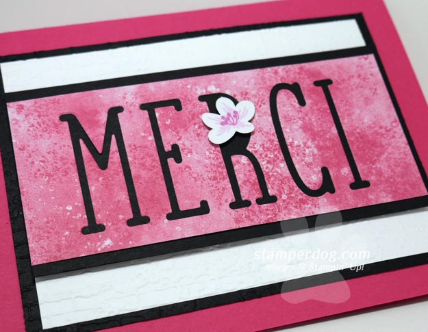 French Thank You Card