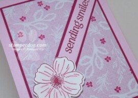 How About That Velvet Embossed Paper!