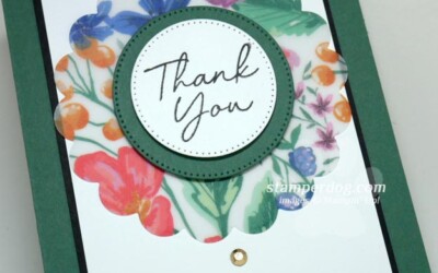 Playing with Floral Patterned Vellum