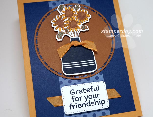 Special Start with Grateful Sunflowers Card