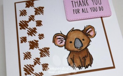 Little Square Koala Card