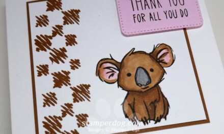 Little Square Koala Card