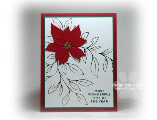 Christmas In July Foiled Card