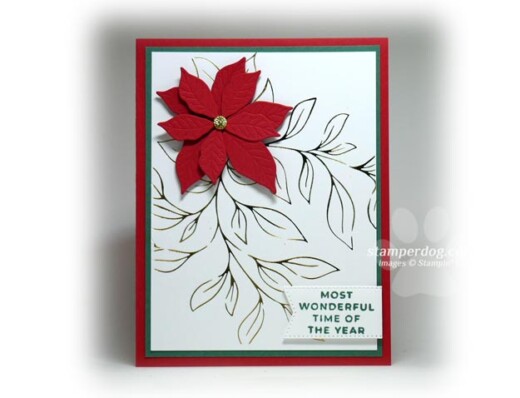 Christmas In July Foiled Card