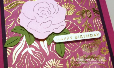 Elegant Foiled Birthday Card