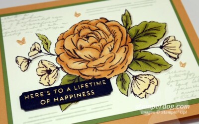 Foiled Wedding Card